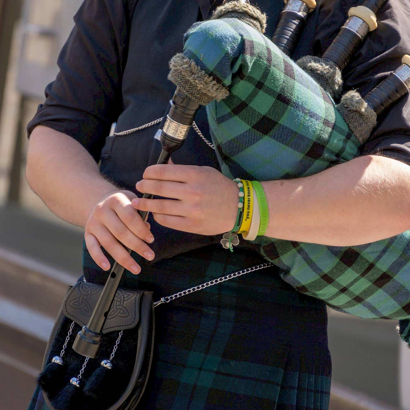 inverness bagpiper