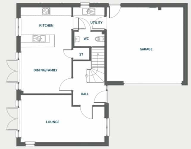 Amber Ground Floor