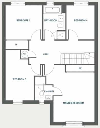 Willow ( strathaven) First Floor