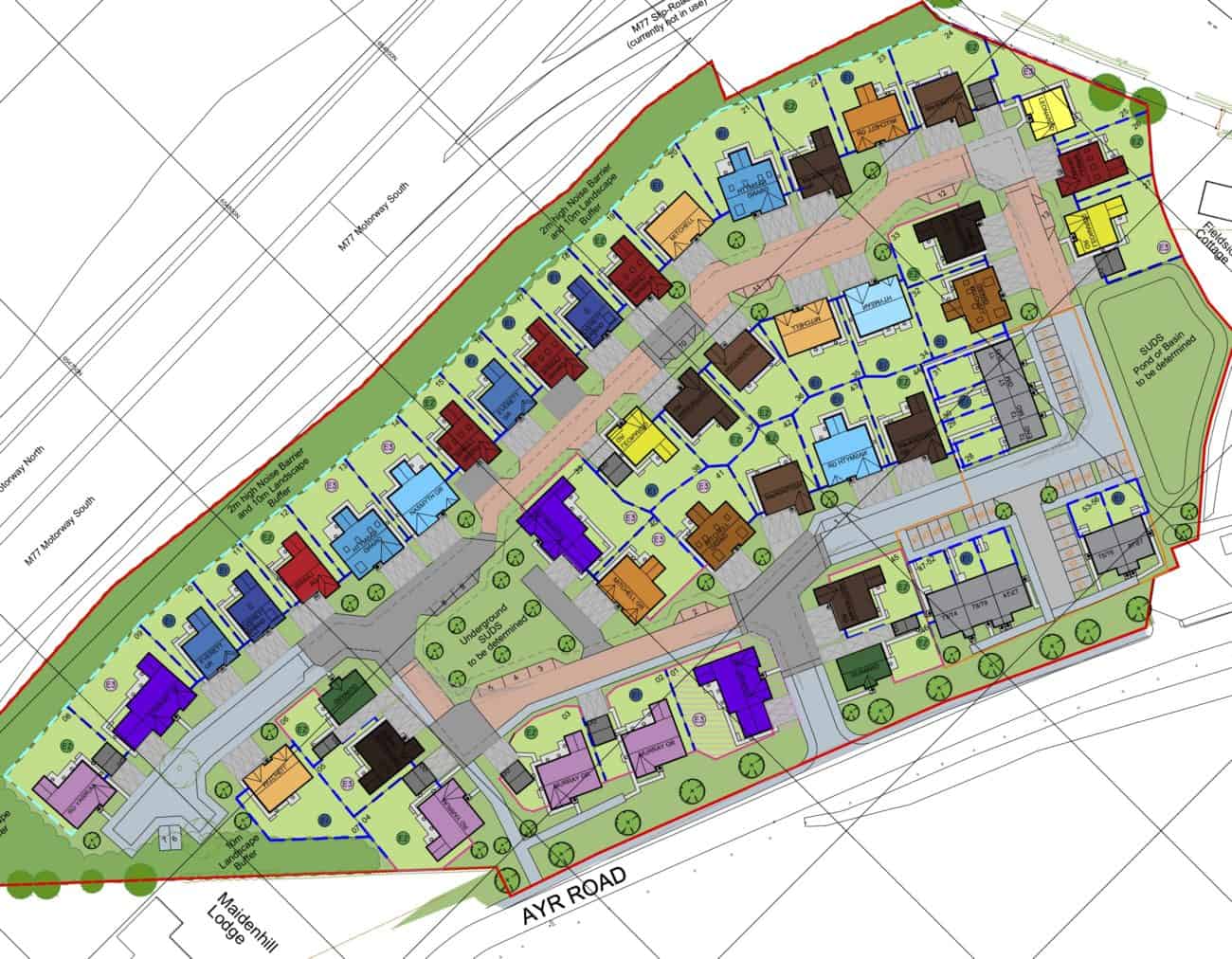 Newton Mearns Dev layout