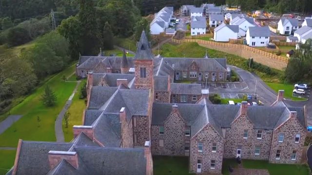 great glen hall drone video