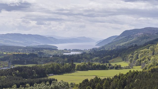 Inverness view of loch ness