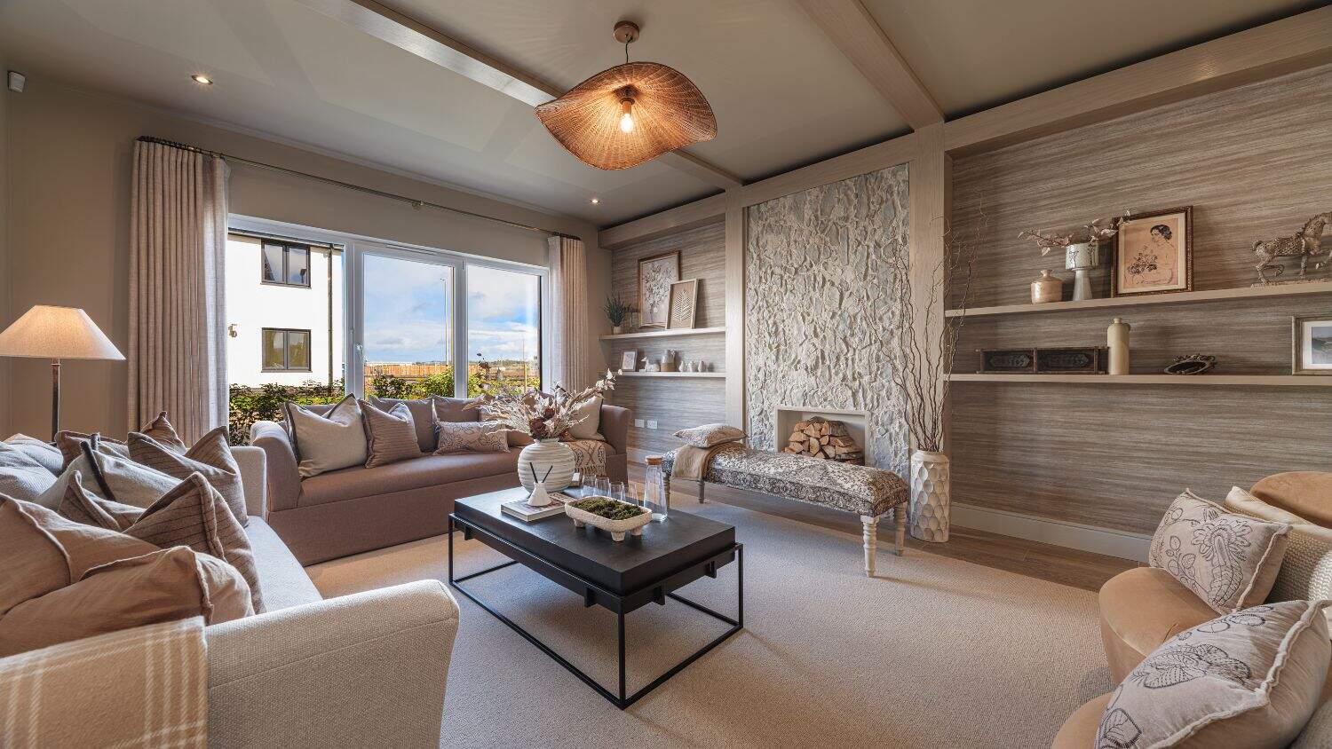 Almondell Murray Show Home living room