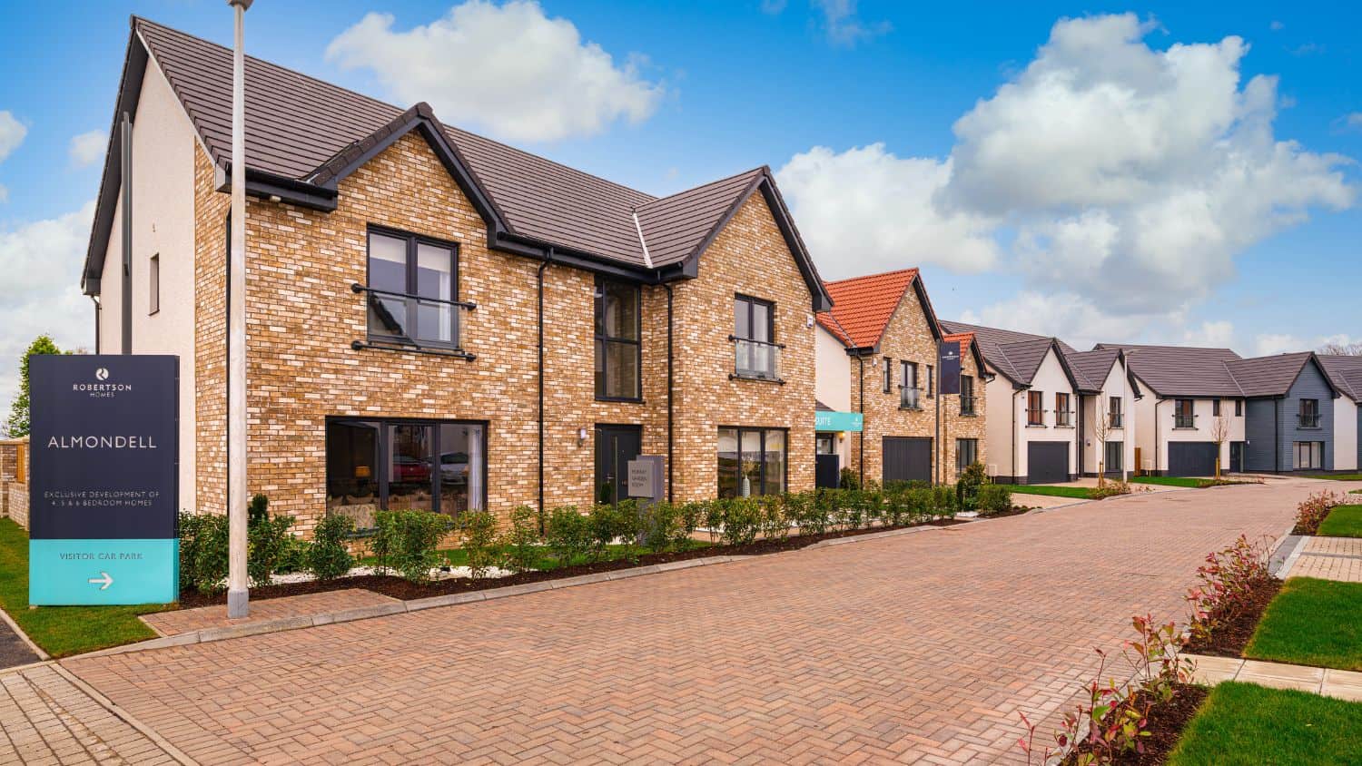 Almondell Murray Show Home street scene