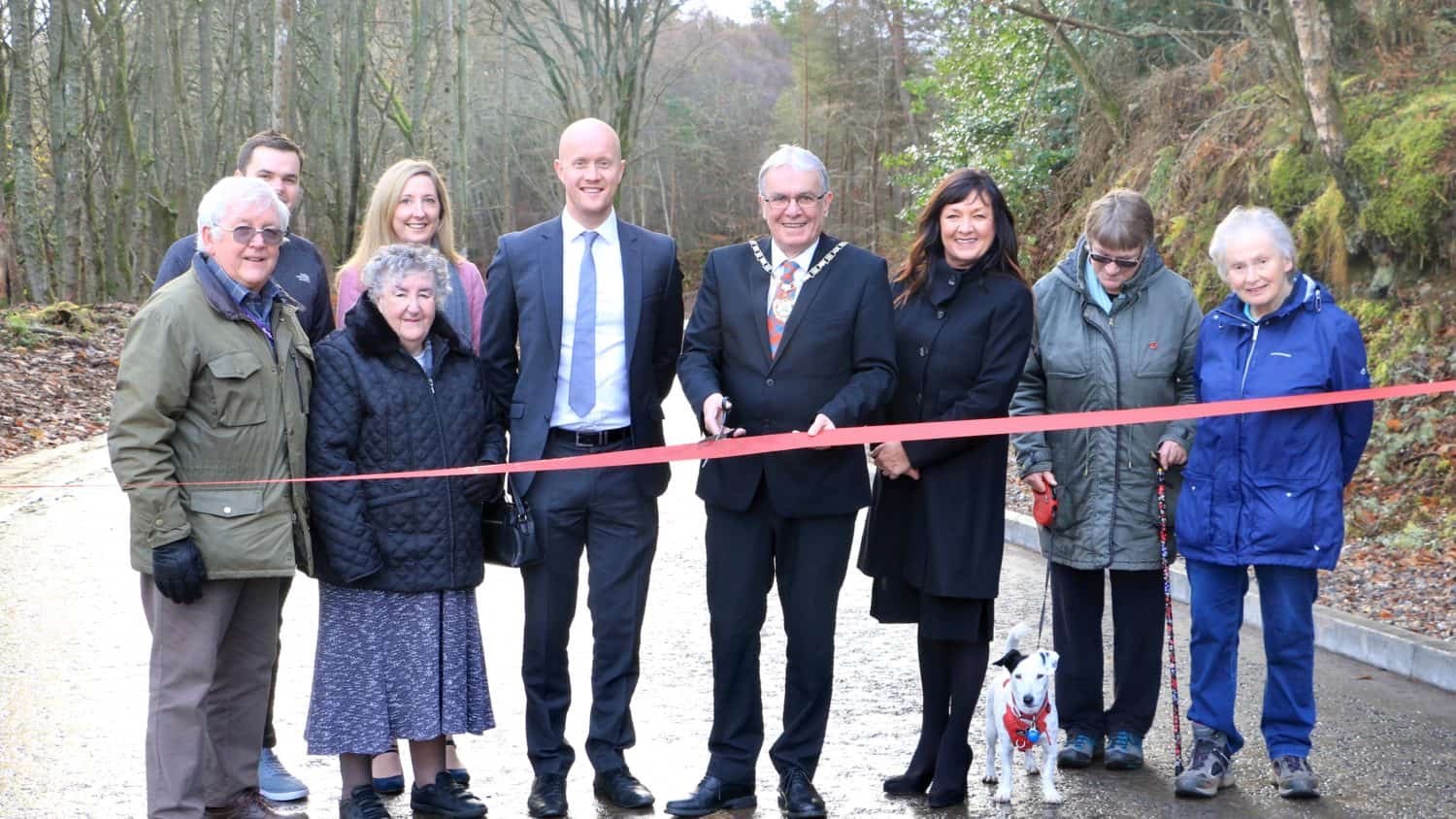 Westercraigs road opening 291119