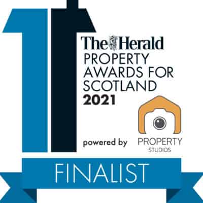 Finalist Badge - The Herald Property Awards for Scotland 2021 powered by Property Studios