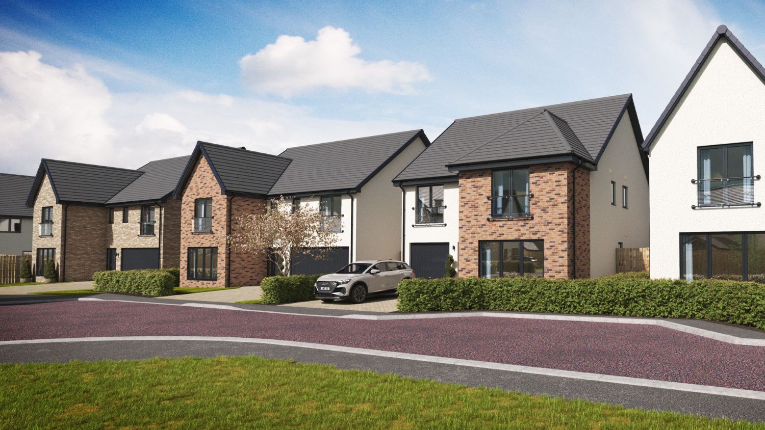 New homes for sale in Bowes Manor Robertson Homes