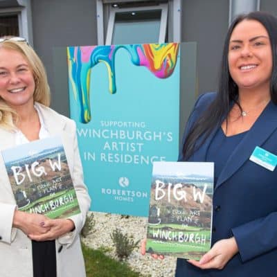 Winchburgh Artist in residence Karen