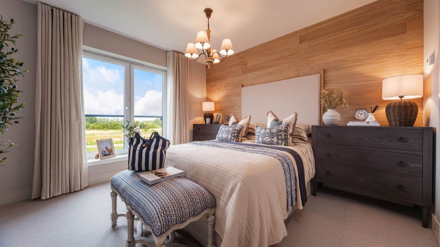 Shawfair - Leonardo Garden Room - Primary Bedroom